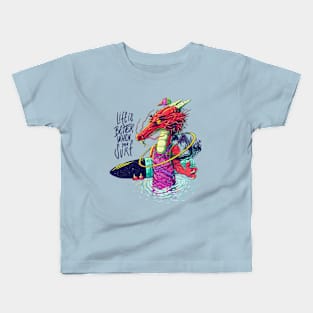 DRAGON SURFER Kids T-Shirt